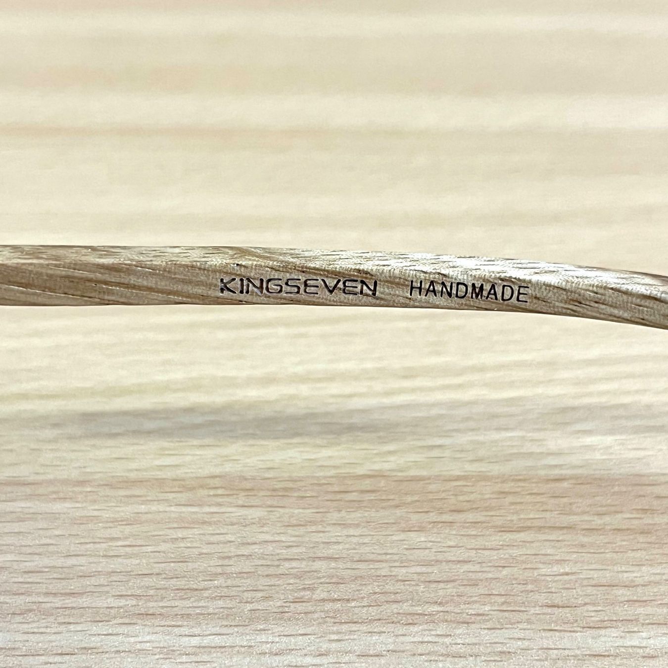 Occhiali & Lenti: Sonnenbrille mit Holzbügel - Kingseven – Nuovo e nell'imballaggio originale da Amlikon-Bissegg venduto da riestig 4