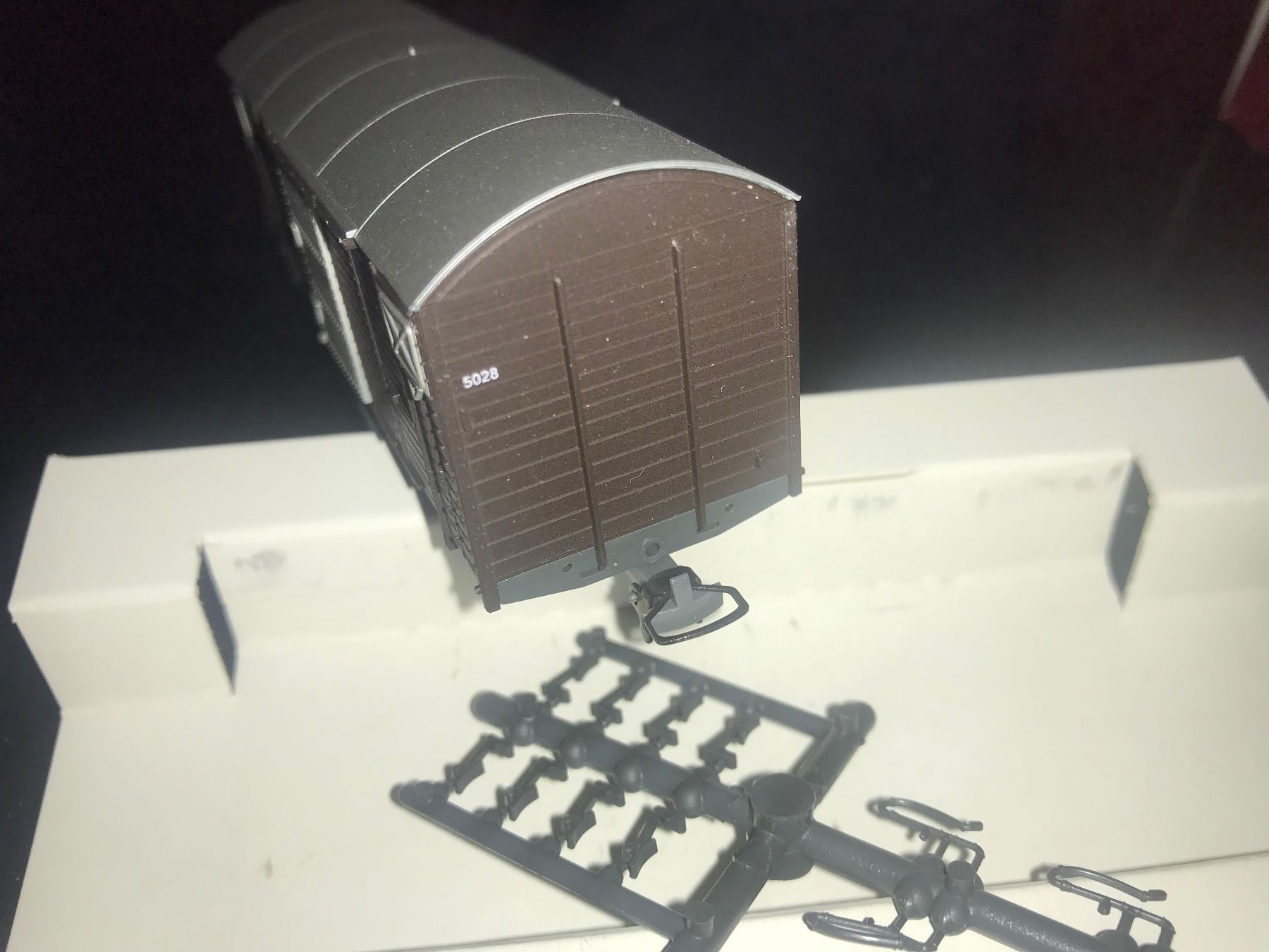 Bemo Modellini di ferrovie: Bemo, Gb 5028 der RhB mit OVP – Nuovo e nell'imballaggio originale da Glis venduto da 1Hector1 4