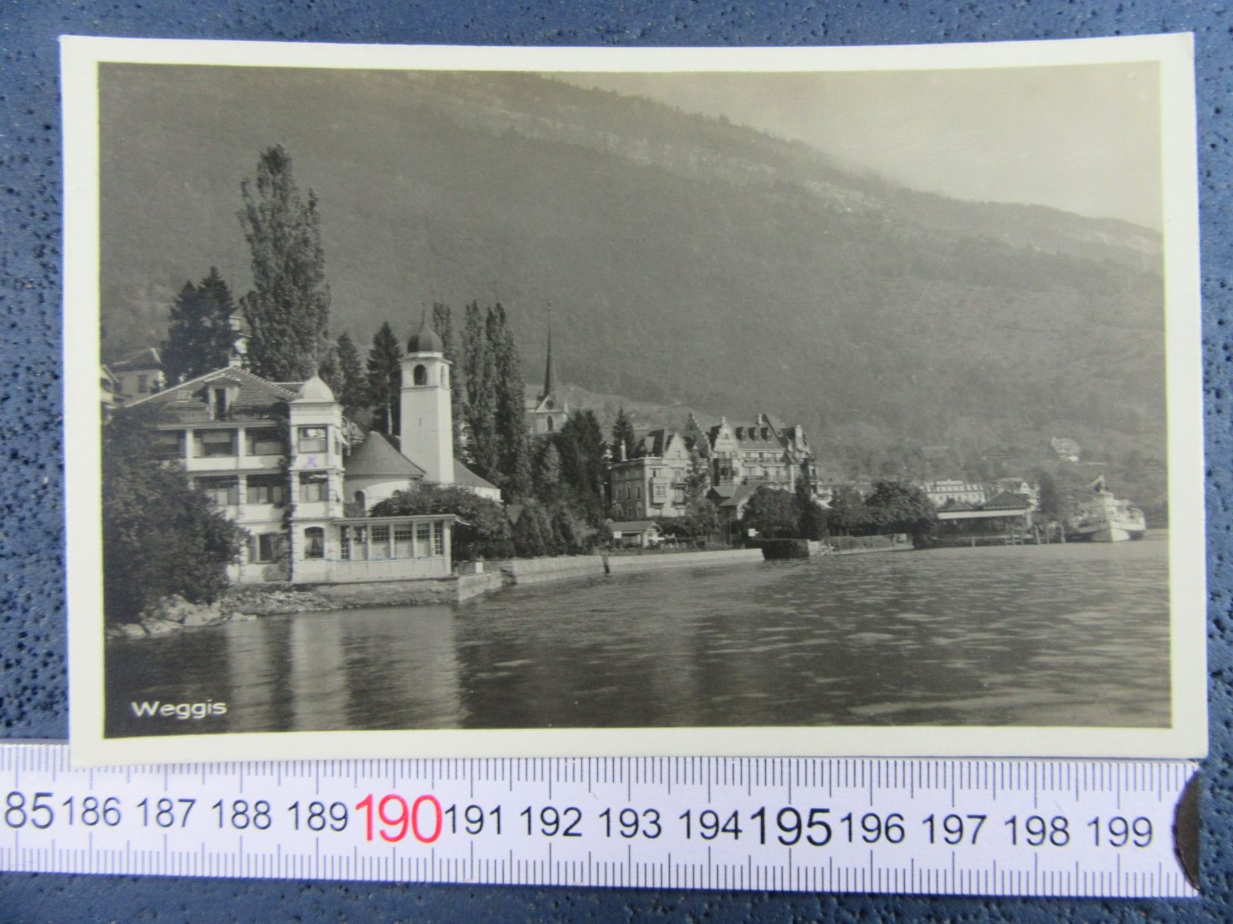 Ansichtskarten: WEGGIS 1934 LU AK – Gebraucht aus Ettingen von Hausi4711