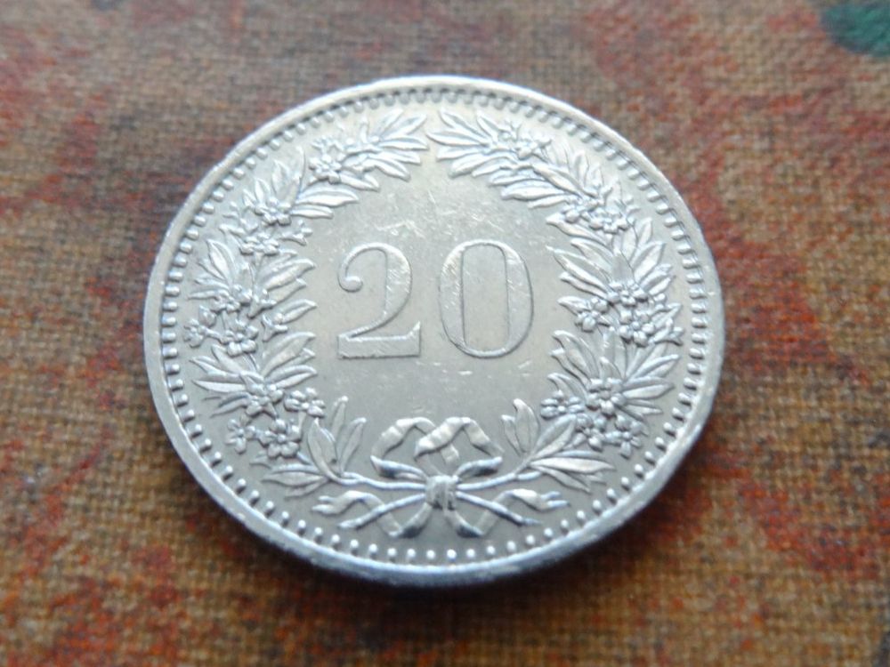 Tutti le monete: 20 Rp. 1984 – Usato da Romanel-sur-Lausanne venduto da Swift13 1