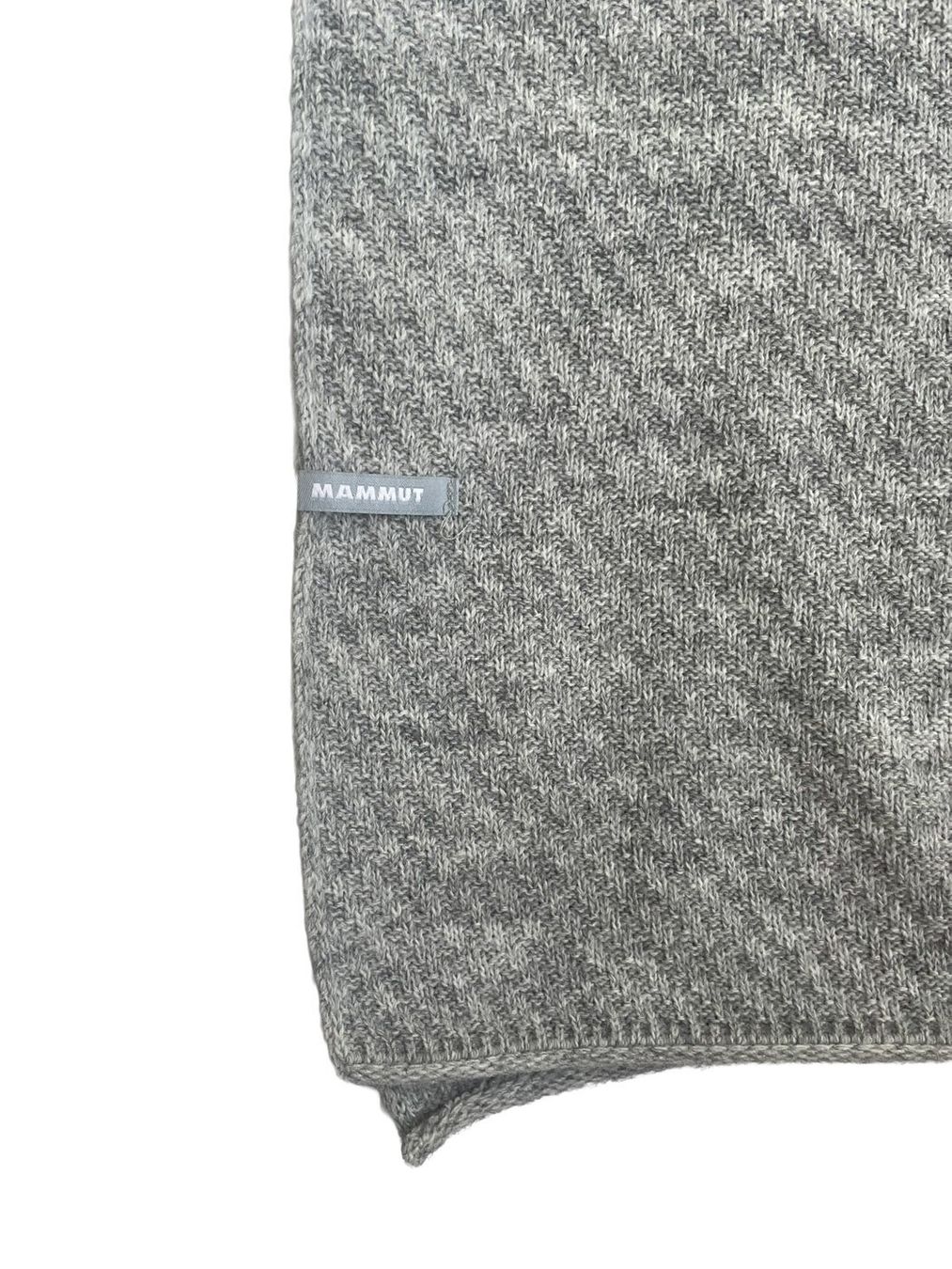 Mammut Foulards, Tücher & Schals: Mammut Roseg Schal Grau Meliert Oversize Strickschal – Gebraucht aus Lausanne von Megan88