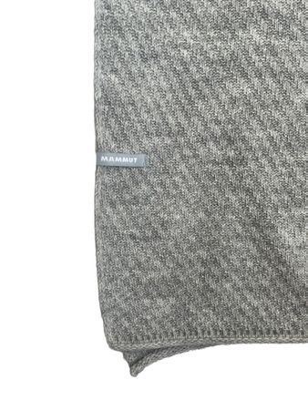 Mammut Roseg Schal Grau Meliert Oversize Strickschal