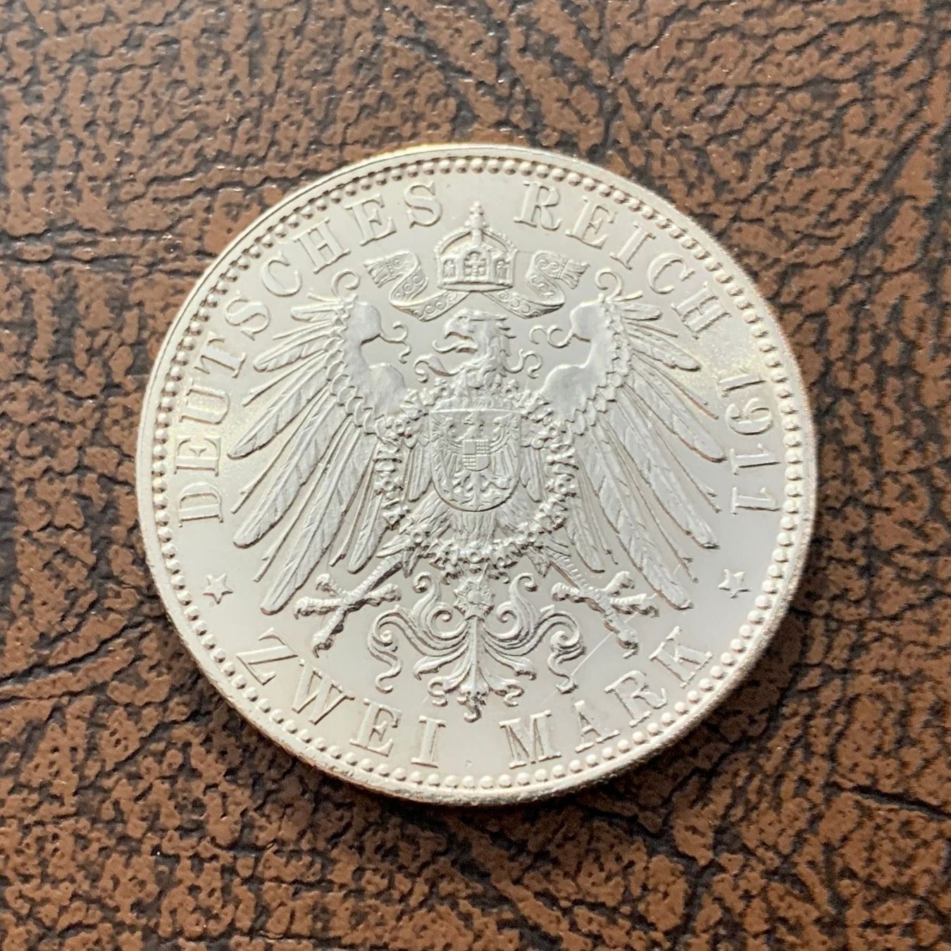 Tutti le monete: 2 Mark Silber Bayern 1911 D -unc – Usato da Reitnau venduto da tb-muenzen 1