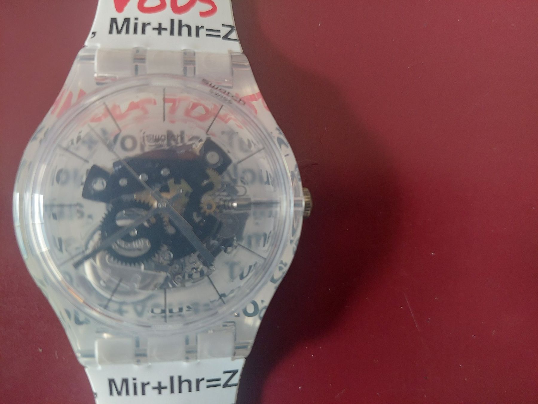 Swatch Orologi: SWATCH  MIR-IHR-ZÄME – Nuovo e nell'imballaggio originale da Glarus venduto da Mckie 4