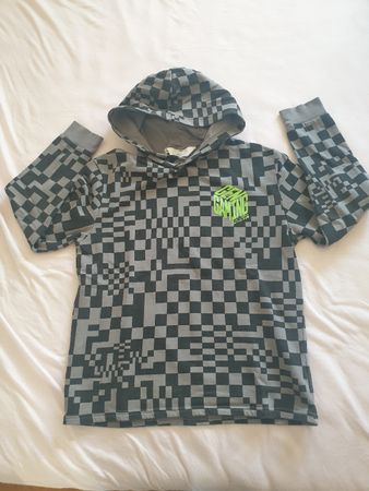 H&M Gaming Hoodie Gr. 146/152 Checkered cool