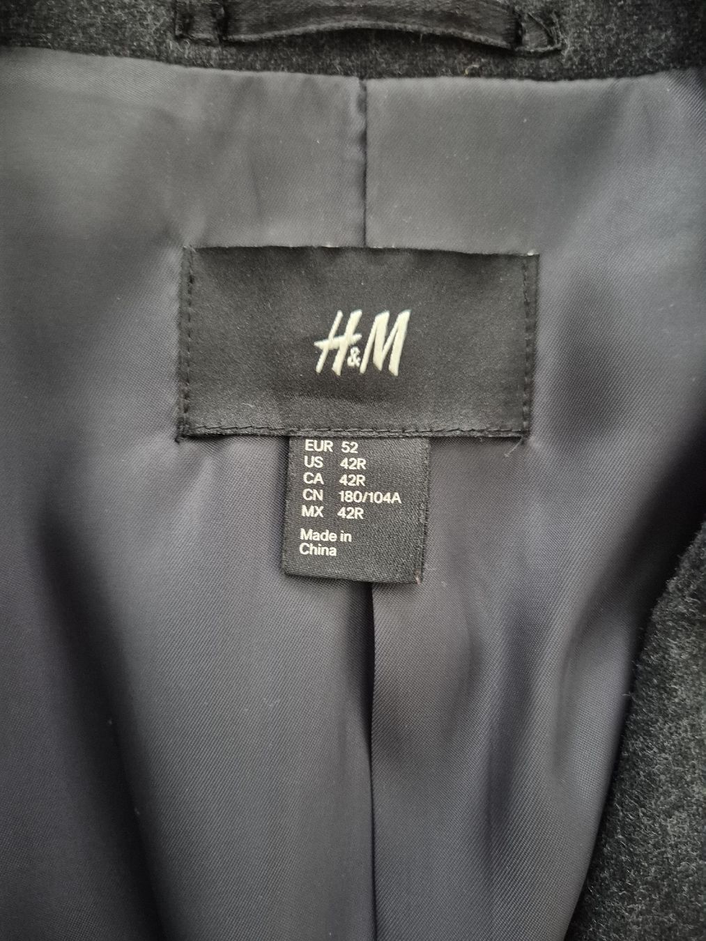 H&M Completi: Sakko Wolle Gr. 52 – Usato da Zürich venduto da Dalema13 2