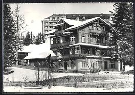 Arosa, Hotel Pension Edelweiss im Winter