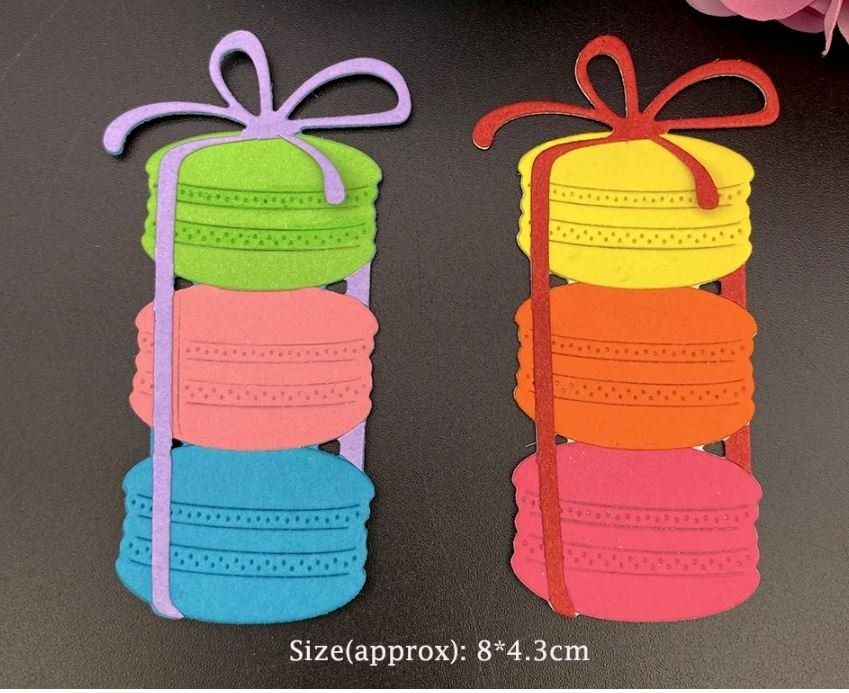 Pochoirs: Neues Set Stanzschablonen Macarons – Neuf avec emballage d'origine à Effretikon par wenuss 1