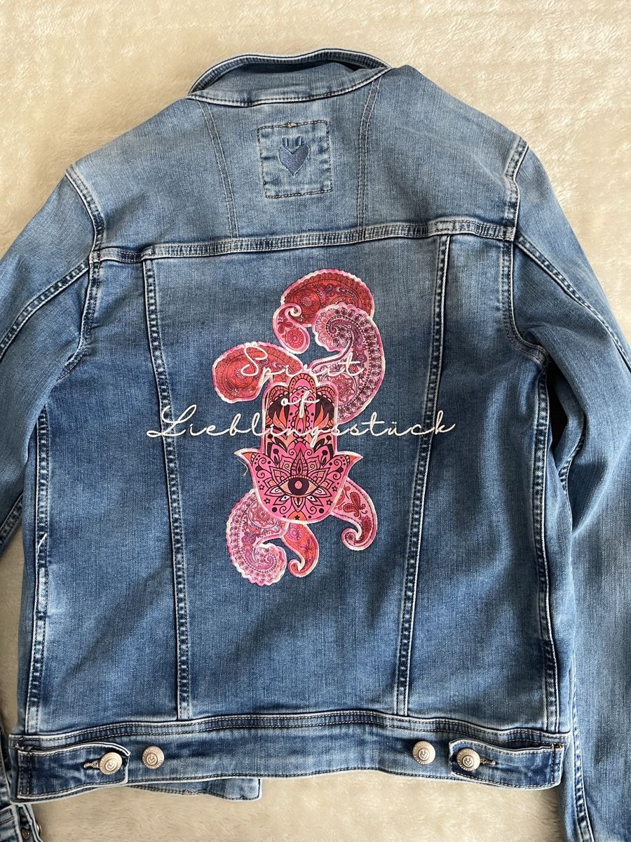 Lieblingsstück Giacche: LIEBLINGSSTÜCK Jeansjacke – Nuovo (secondo la descrizione) da Widen venduto da evce1318 3