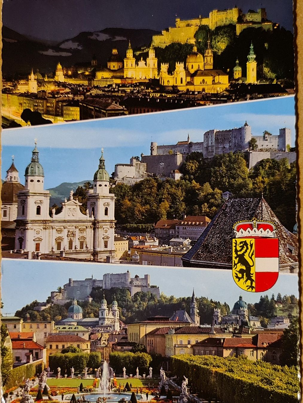 Cartoline postali: Ansichtskarte Salzburg Österreich – Usato da Dintikon venduto da Vexi