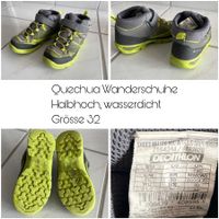 Wanderschuhe/Trekkingschuhe halbhoch, Grösse 32 (Quechua)