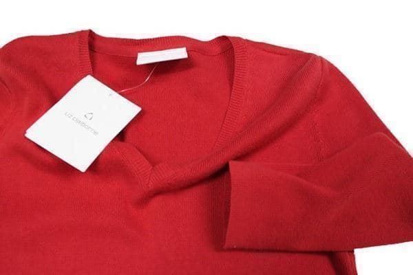 Pullover & Sweatshirts: Liz Claiborne Pullover Sweatshirts/Baumwolle /rot/Neu/Gr.S – Neu und originalverpackt aus Wohlenschwil von ABC-Vintage 3