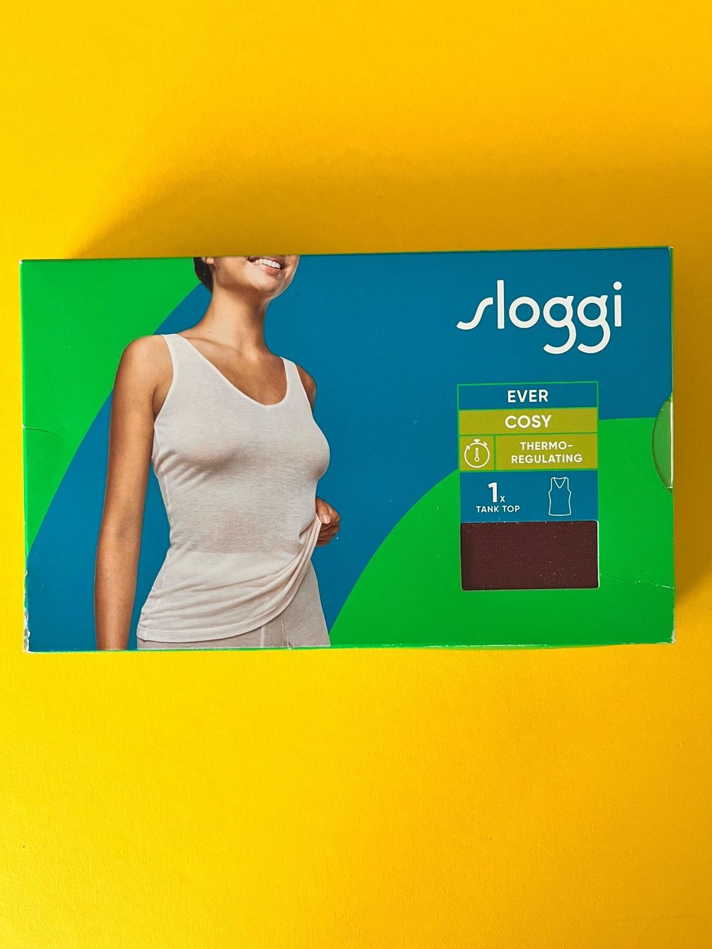 Sloggi Top: SLOGGI, Tank Top Ever Cosy, Grösse S, Farbe Rot – Nuovo e nell'imballaggio originale da Rudolfstetten venduto da gst_g7xl