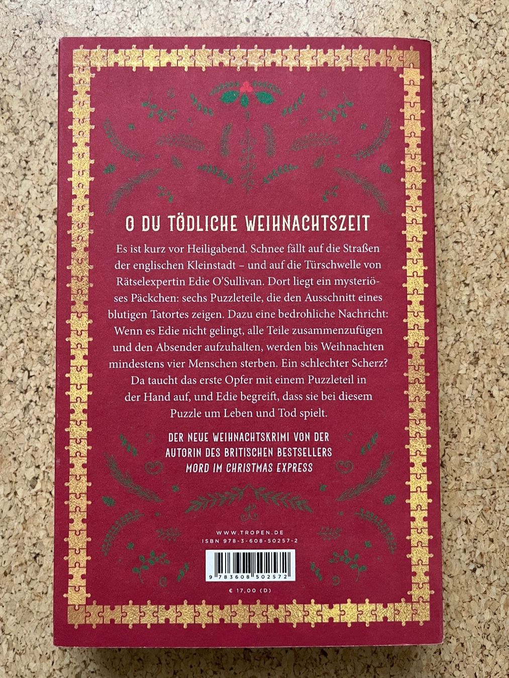Libri: Taschenbuch "Das mörderische Christmas Puzzle", A. Benedict – Usato da Grosswangen venduto da Vita500 1
