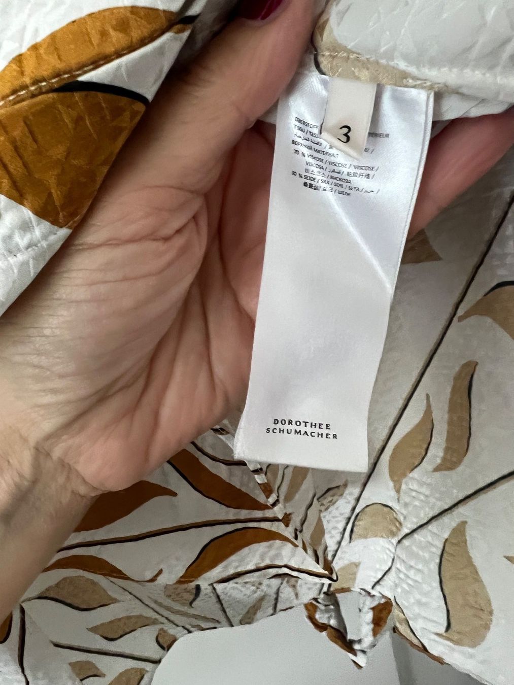 Dorothee Schumacher Camicette: Bluse von Dorothea Schumacher – Usato da Basel venduto da Cica22 3