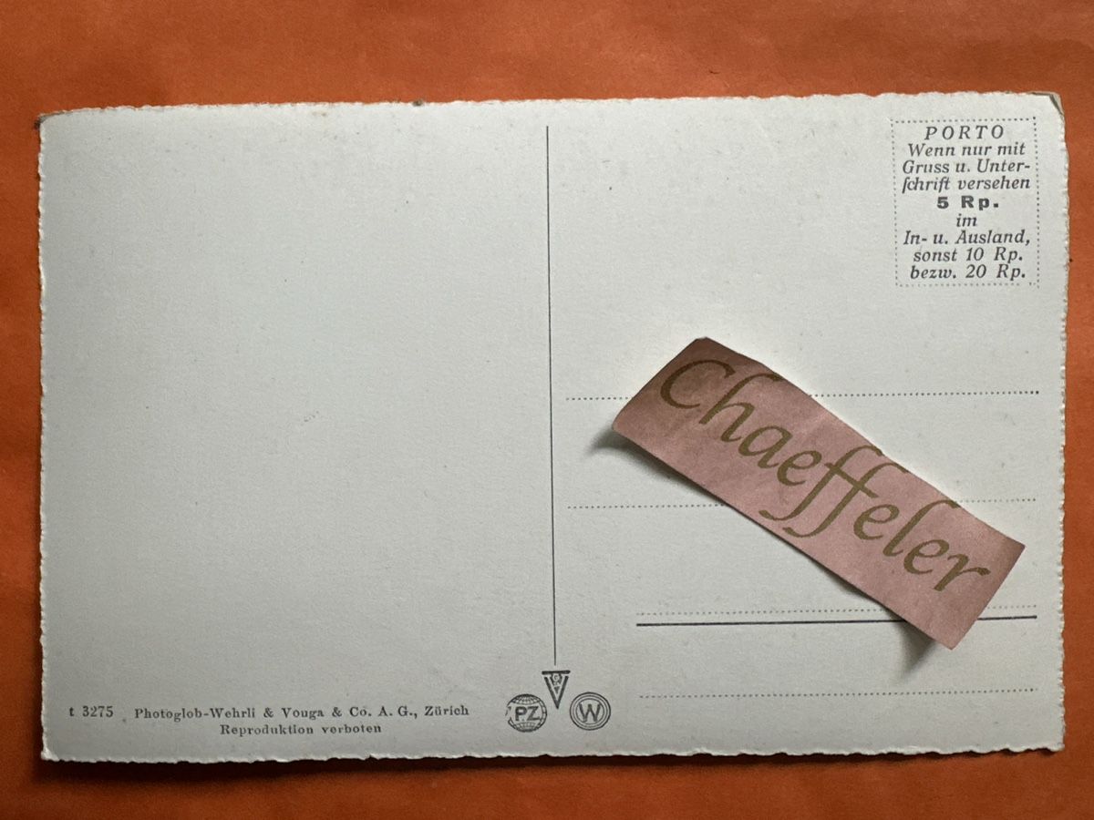 Cartoline postali: Alte Ansichtskarte  Casa rustica Ticino.  – Usato da Zürich venduto da Chaeffeler 1