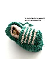 Puppenwiegeli / Bettli für die Hosentasche