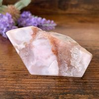 ✲ Pink Amethyst Freiform✲ 68g / 66mm Amethyst Freeform