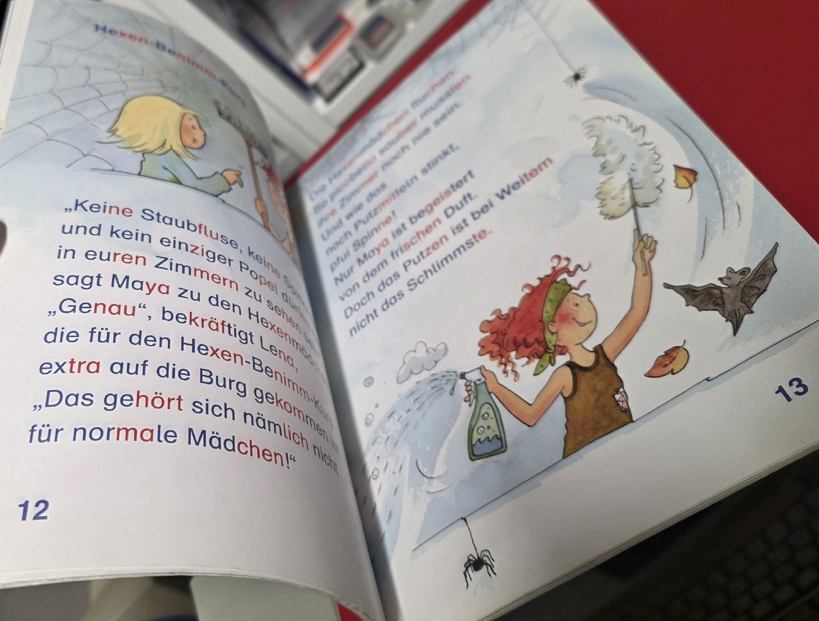 Libri: Leserabe - Das Hexeninternat (Kinder BUCH) – Usato da Reinach BL venduto da _MasterK_ 4