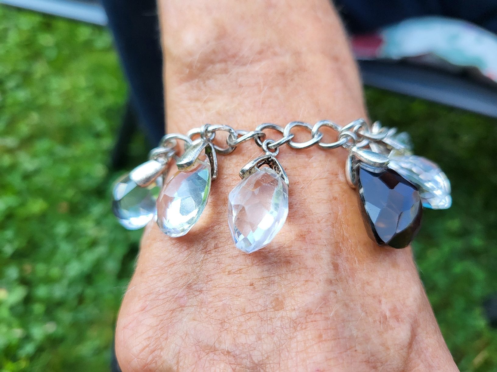 Bracciali & Braccialetti: Bergkristall Armband Silber – Usato da Gutenswil venduto da ghekko88 5