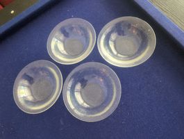 Glasschalen 17cm,4-teilig