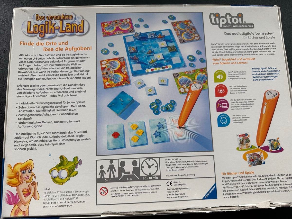 Tiptoi Spiele: Tiptoi Spiel: Zahlen-Roboter, Zahlenschatz, Lesezauber! – Gebraucht aus Roggwil TG von sch_6dls 7
