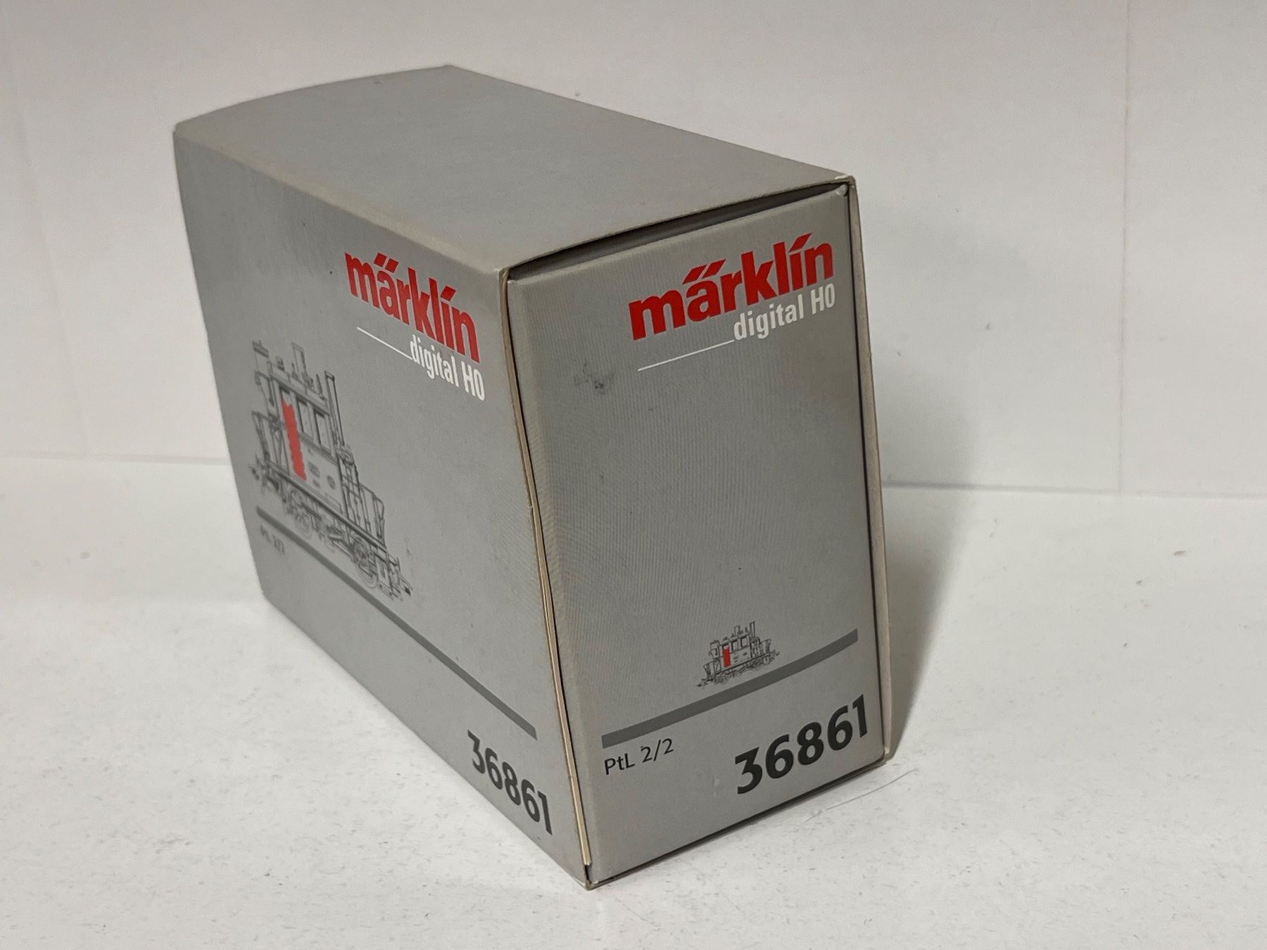 Märklin Modellini di ferrovie: Märklin 36861 PtL 2/2 Glaskasten DB Digital – Nuovo (secondo la descrizione) da Neuenhof venduto da ludovicco 8