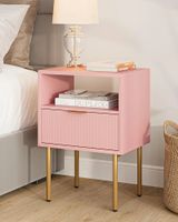 Pink bedside table - night stand
