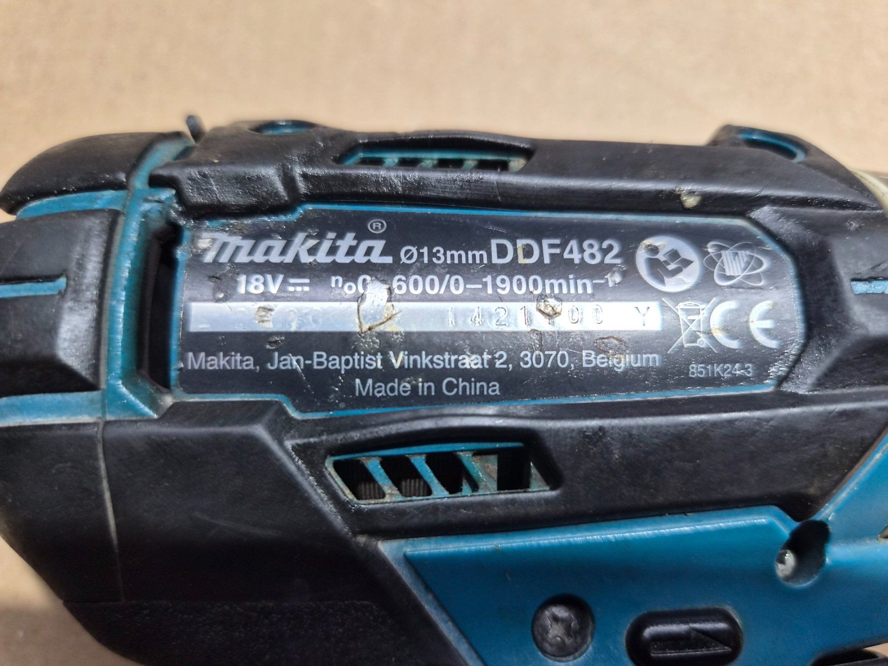 Makita Trapani: Makita Akkuschrauber DDF 482 gebraucht – Usato da Reutigen venduto da beore 3