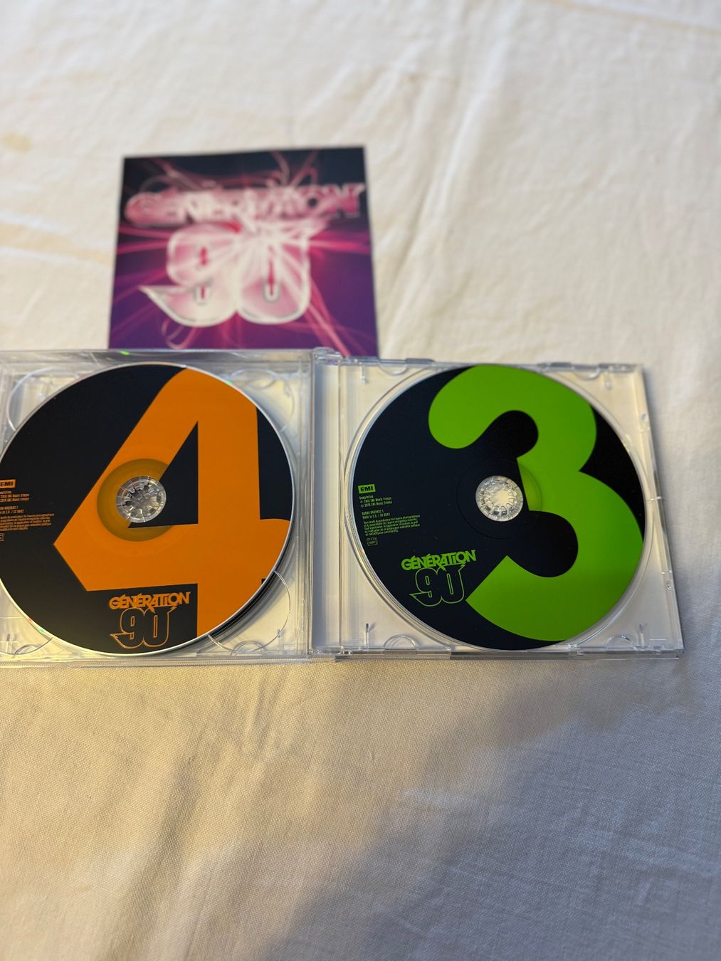 CD: Génération 90 - Compilation 4CDs, en très bon état! – Usato da La Chaux-de-Fonds venduto da Marteaux 3
