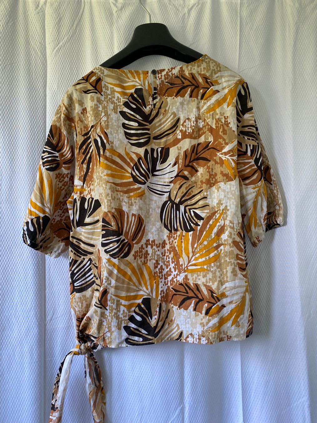 Blusen: Sommerbluse Leinen/Baumwolle Gr. M/L – Gebraucht aus Besazio von lionheart63 5