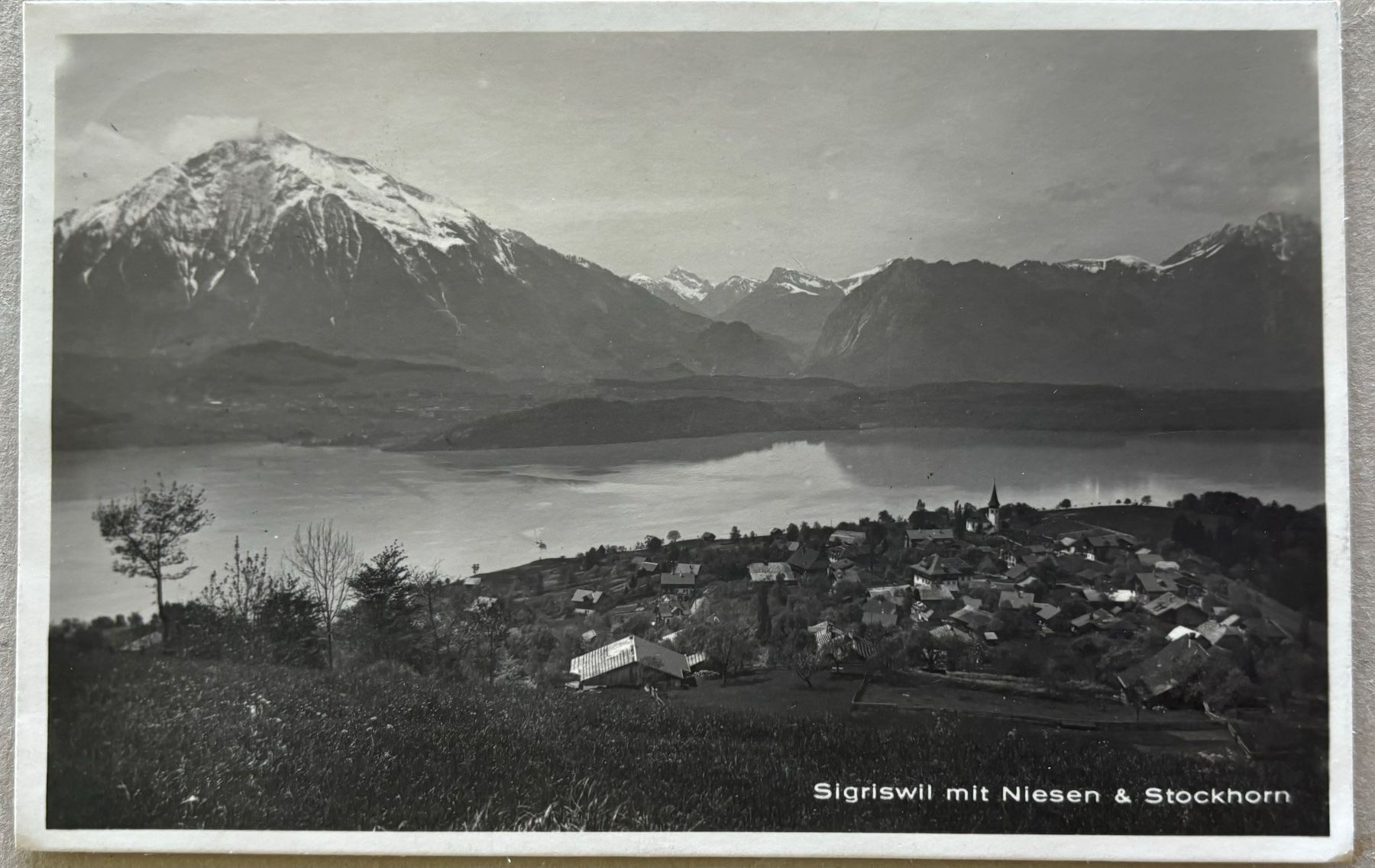 Cartoline postali: Sigriswil, 1933 – Usato da Frauenfeld venduto da Merk52