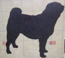 Hunde Aufkleber Grossformat