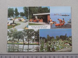Uttwil, Camping, Campingplatz Amriswil, 1977, Bodensee
