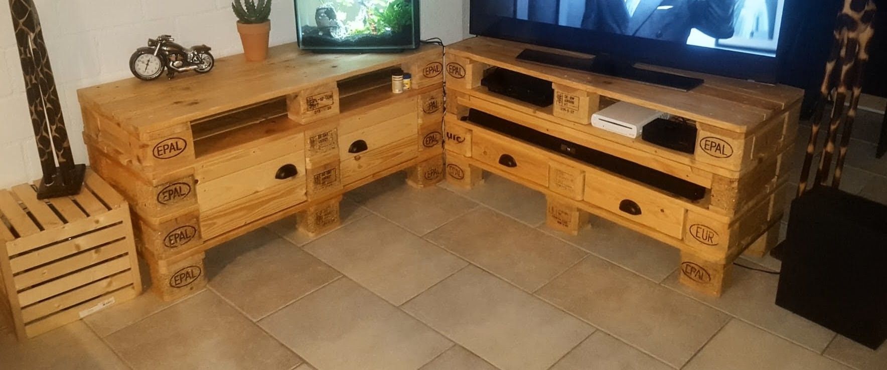 Kommoden: 2x Paletten Sideboard  – Gebraucht aus Fislisbach von Pika_83