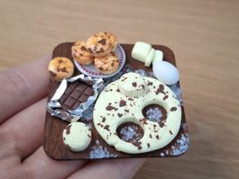 Stracciatella Guetzli Back Set Handgemacht, auch für Maileg