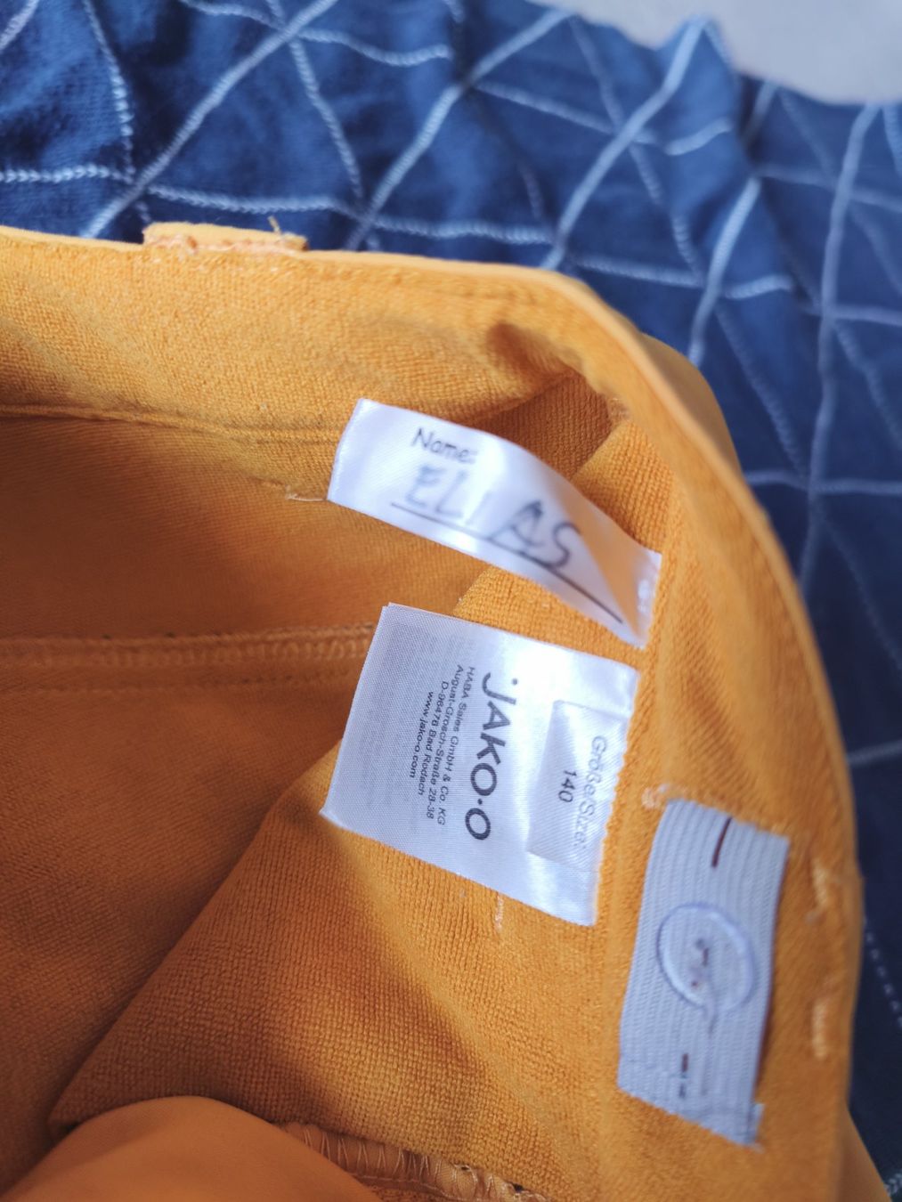 Jako-O Pantaloni: Jakoo Softshellhose gelb 140 – Usato da MUEHLAU venduto da ibo_5c7d 2