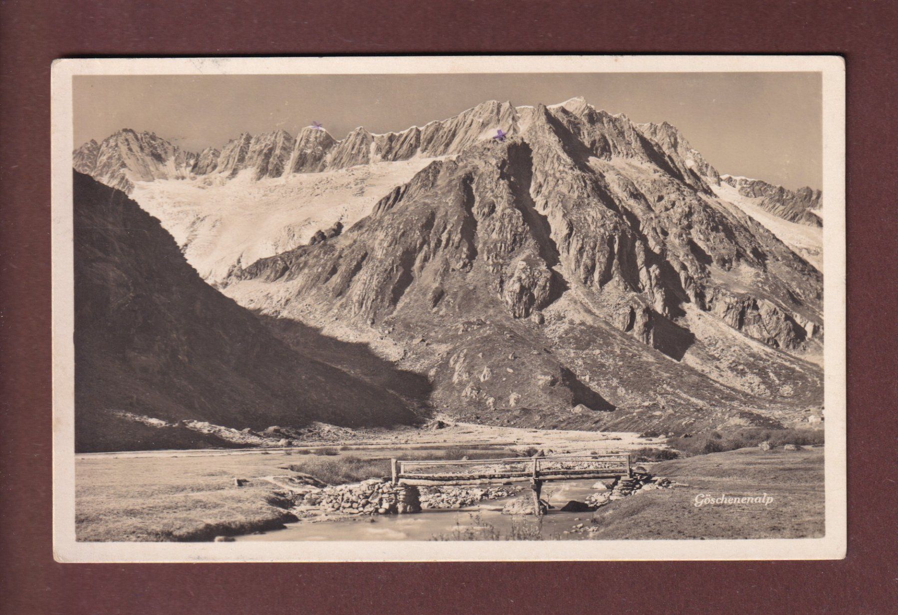 Cartoline postali: GÖSCHENERALP - Feldpost – Usato da Pully venduto da nicecards-shop