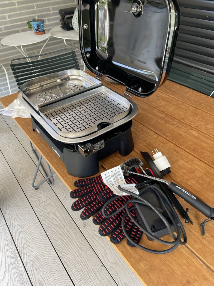 Griglie: Weber elektro Grill – Nuovo e nell'imballaggio originale da Bottighofen venduto da Mattafone 2