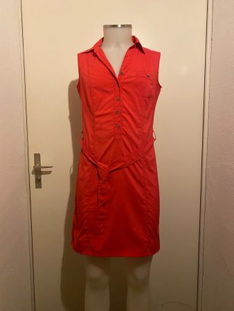 Sommerkleid rotorange, Grösse M