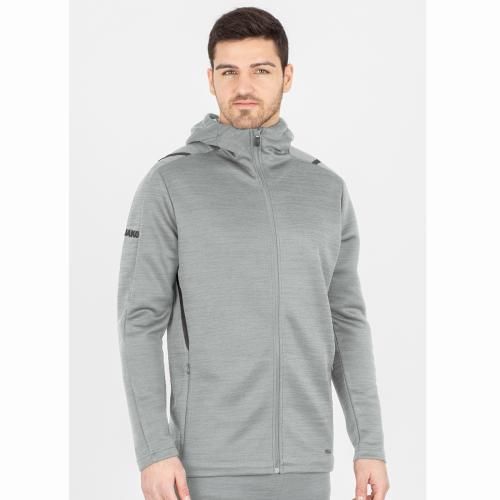 Jako-O Giacche: Jako Freizeitjacke Challenge mit Kapuze - hellgrau melier... – Nuovo e nell'imballaggio originale da St. Gallen venduto da sportglobe 4