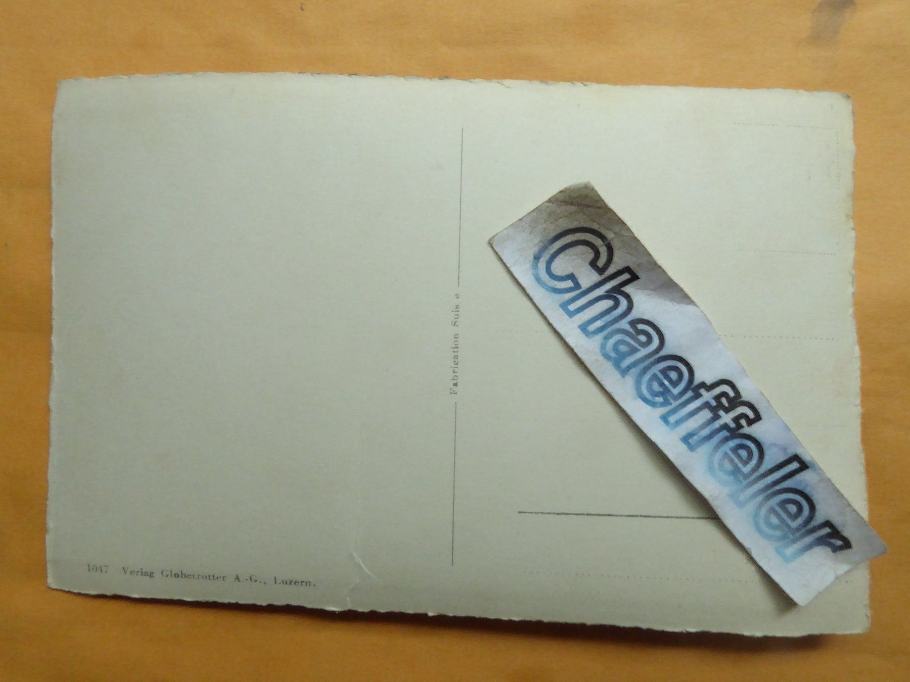 Cartoline postali: Blick vom Hasliberg – Usato da Zürich venduto da Chaeffeler 1
