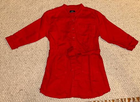 Kleid Denim Rot - Mads Norgaard