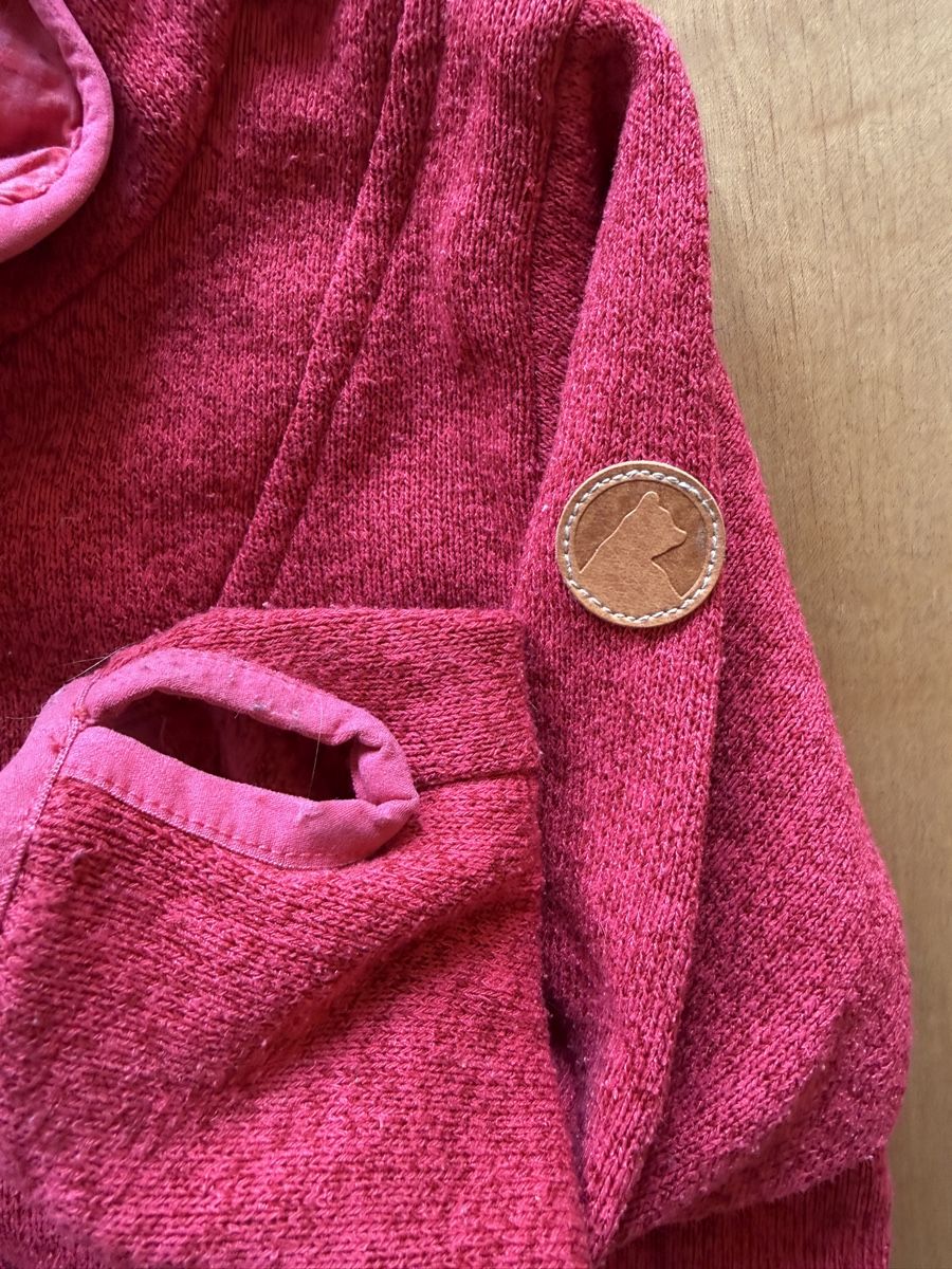 Finkid Maglioni & Felpe: Finkid Strickfleece 130/140 beere  – Usato da Allmendingen b. Bern venduto da Haus_am_Wald 2