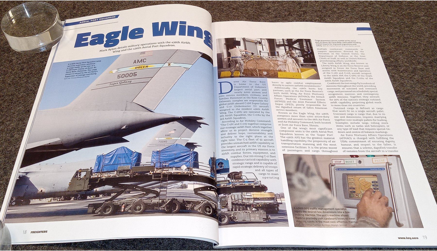 Riviste & Magazine: FREIGHTERS - In-Depth Guide Air Cargo - Key Publishing UK – Usato da Hätzingen venduto da memory-lane 3