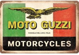 Moto Guzzi Hängeschild Blechschild Schild 20x30cm