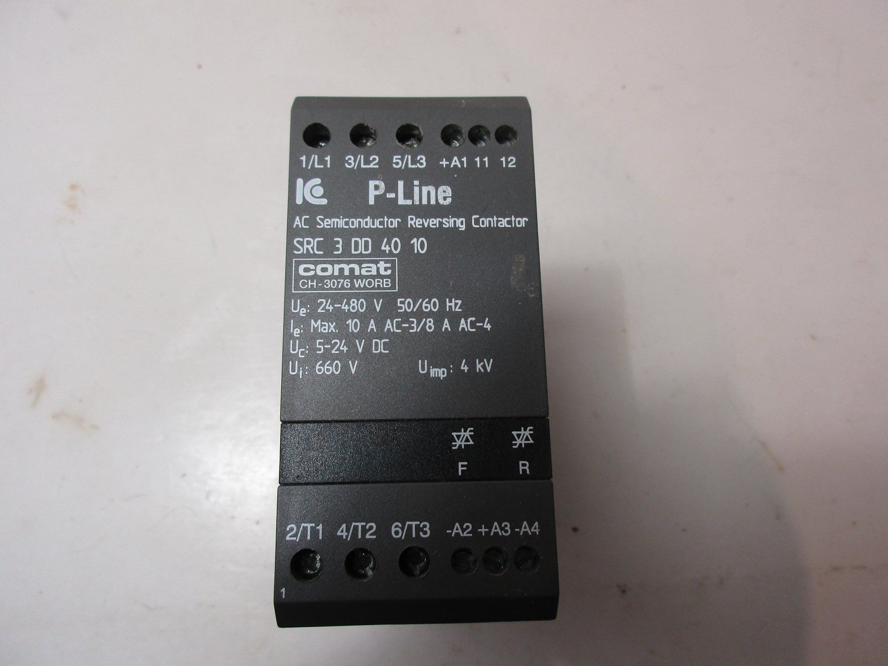 Componenti elettronici: Solid State Relay Comat SRC 3DD 40 10 Halbleiterrelais – Usato da Trubschachen venduto da ACStromer