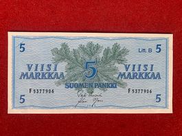 FINLANDE - 5 Markka 1963 - Uncirculated / Unzirkuliert