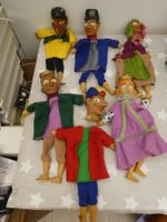 alte Handspielpuppe / Handspielpuppen Lotte Sievers Hahn?