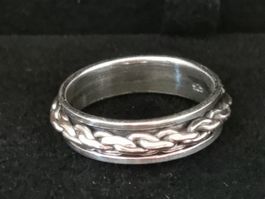 Herren Silber Ring Gr. 20 mm. 